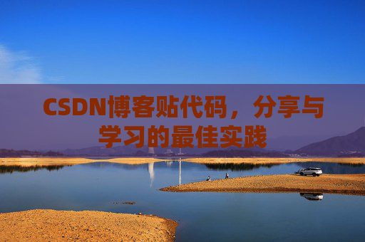 CSDN博客贴代码，分享与学习的最佳实践